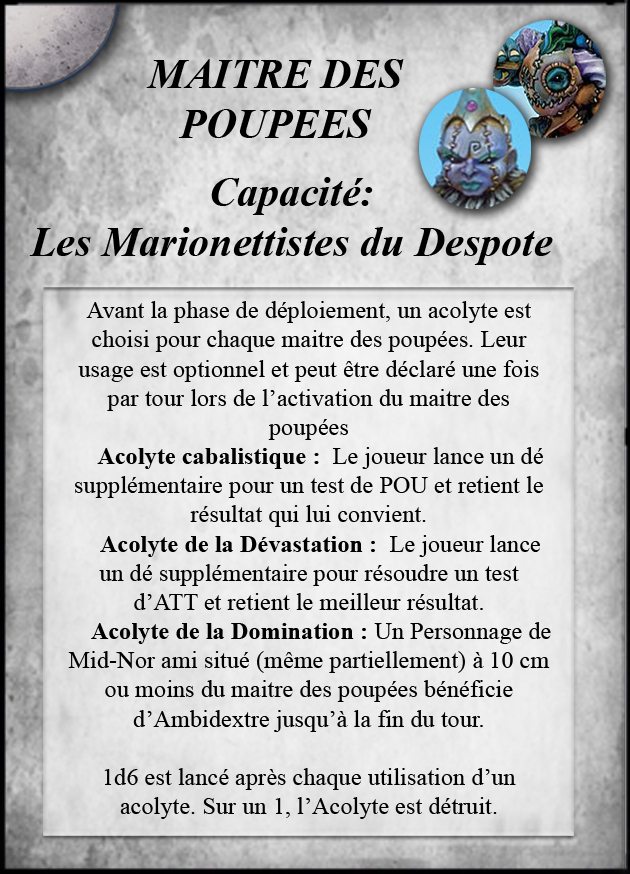 Marionnettistes du Despote